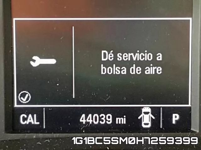 1G1BC5SM0H7259399 фото 9