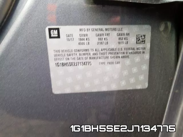 1G1BH5SE2J7134775 фото 2