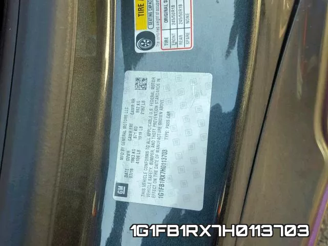 1G1FB1RX7H0113703 фото 2
