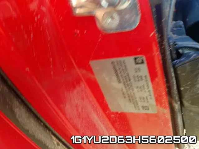 1G1YU2D63H5602500 фото 2