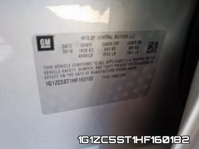 1G1ZC5ST1HF160182 фото 2