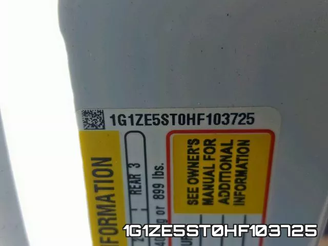 1G1ZE5ST0HF103725 фото 2