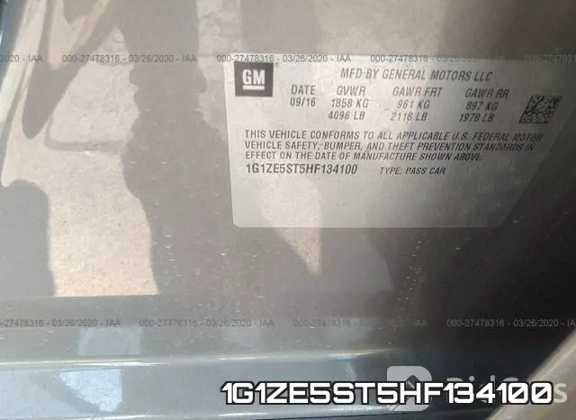 1G1ZE5ST5HF134100 фото 10