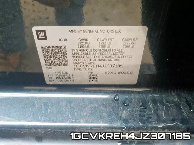 1GCVKREH4JZ307185 фото 2