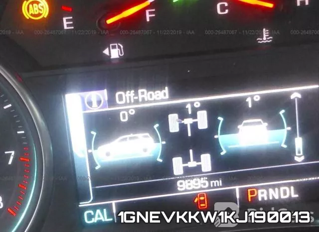 1GNEVKKW1KJ190013 фото 8
