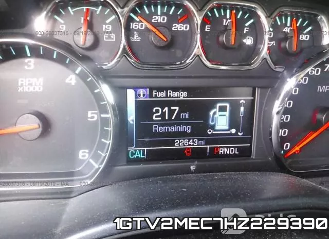 1GTV2MEC7HZ229390 фото 8