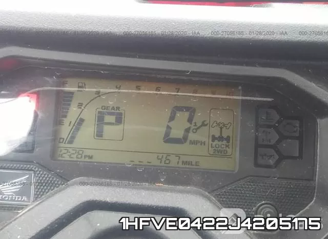 1HFVE0422J4205175 фото 8