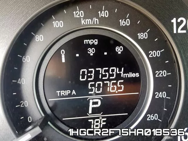 1HGCR2F75HA018536 фото 9