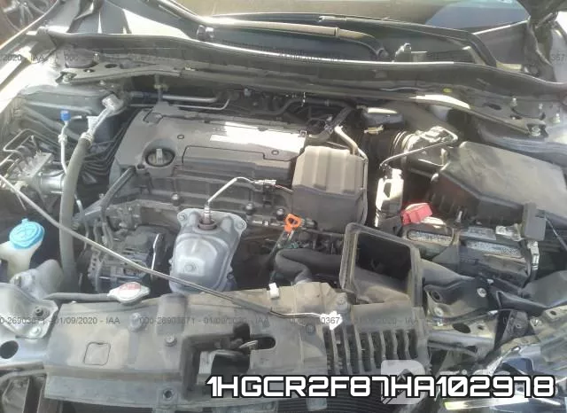 1HGCR2F87HA102978 фото 2
