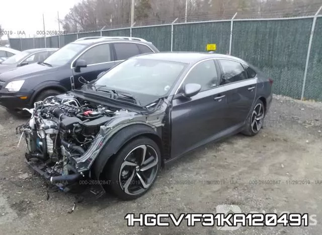 1HGCV1F31KA120491 фото 3