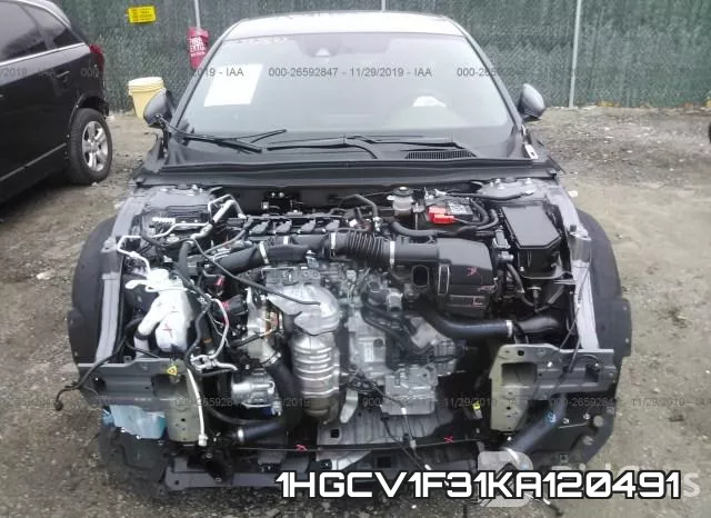 1HGCV1F31KA120491 фото 7