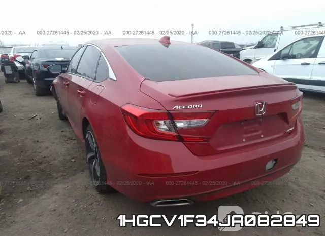 1HGCV1F34JA082849 фото 4