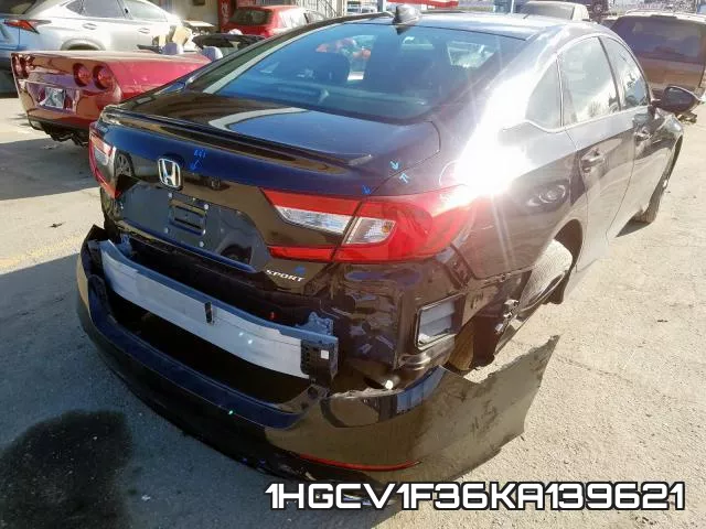 1HGCV1F36KA139621 фото 5
