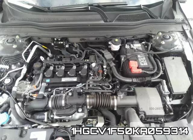 1HGCV1F50KA059314 фото 2