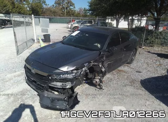 1HGCV2F37JA012266 фото 3