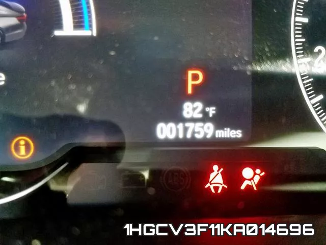 1HGCV3F11KA014696 фото 9
