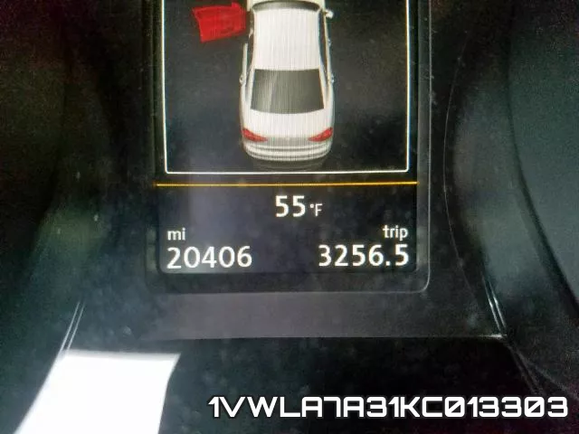 1VWLA7A31KC013303 фото 9