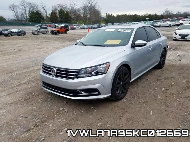 1VWLA7A35KC012669 фото 3
