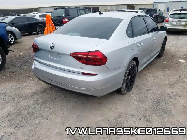 1VWLA7A35KC012669 фото 5