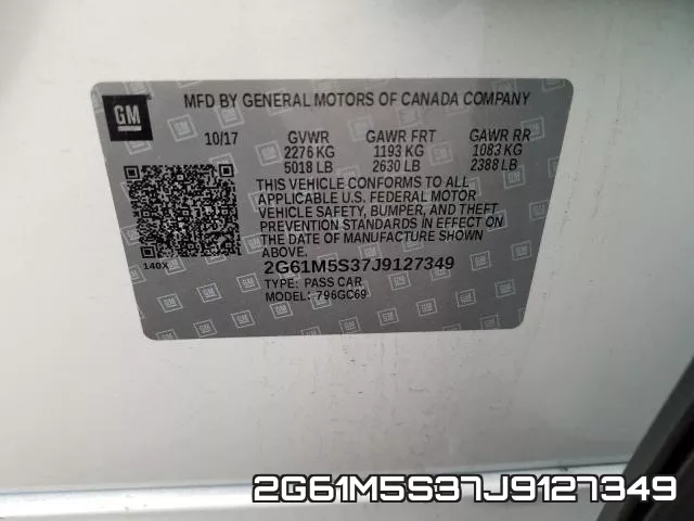 2G61M5S37J9127349 фото 2