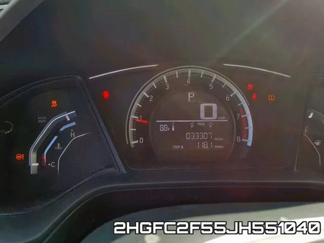 2HGFC2F55JH551040 фото 9
