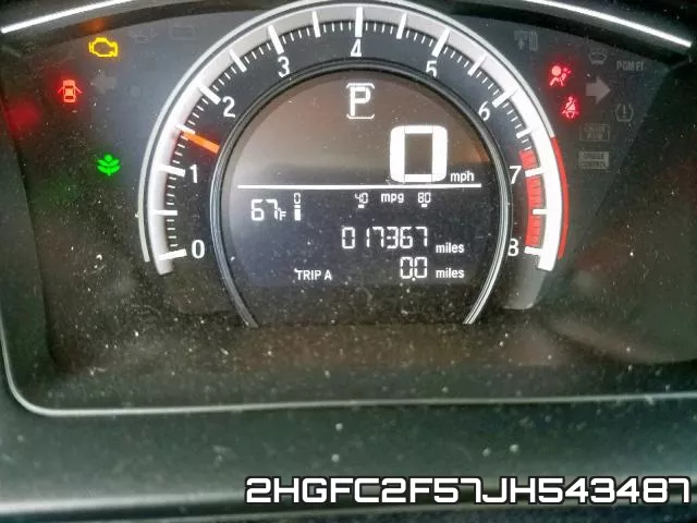 2HGFC2F57JH543487 фото 9
