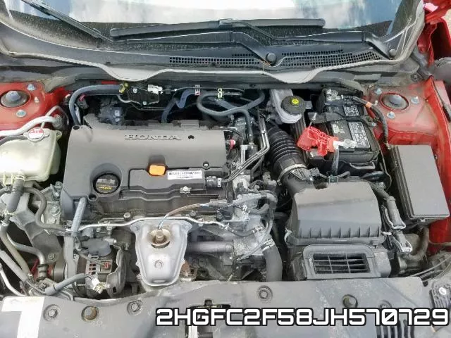 2HGFC2F58JH570729 фото 8