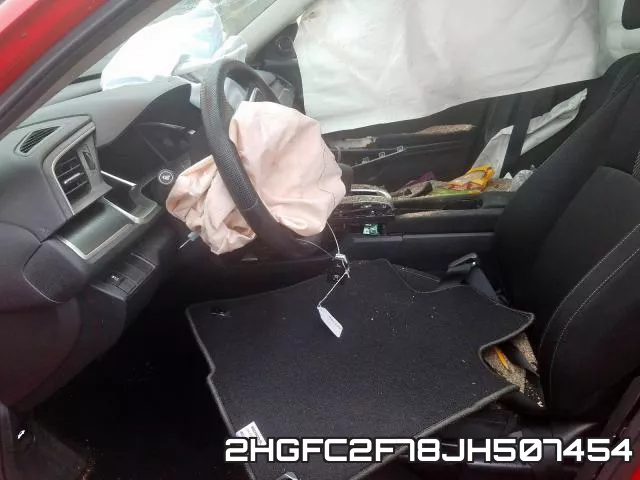 2HGFC2F78JH507454 фото 6