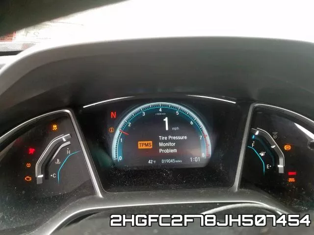 2HGFC2F78JH507454 фото 9