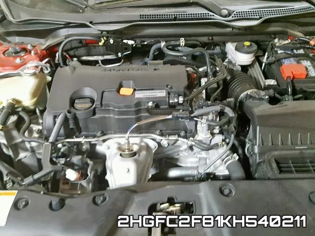 2HGFC2F81KH540211 фото 8