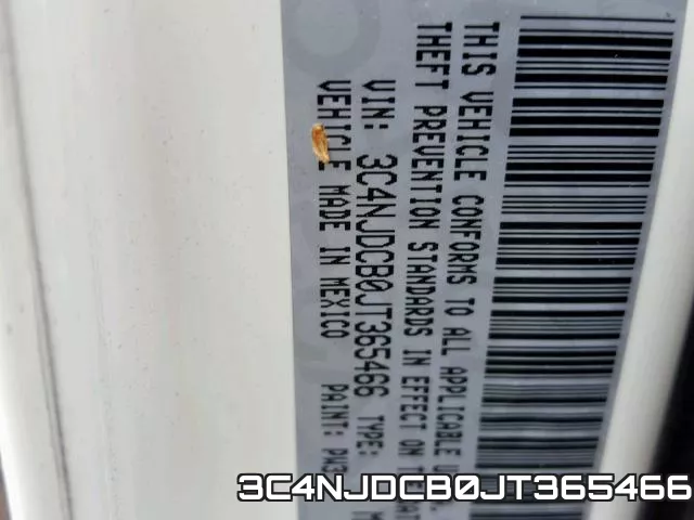 3C4NJDCB0JT365466 фото 2