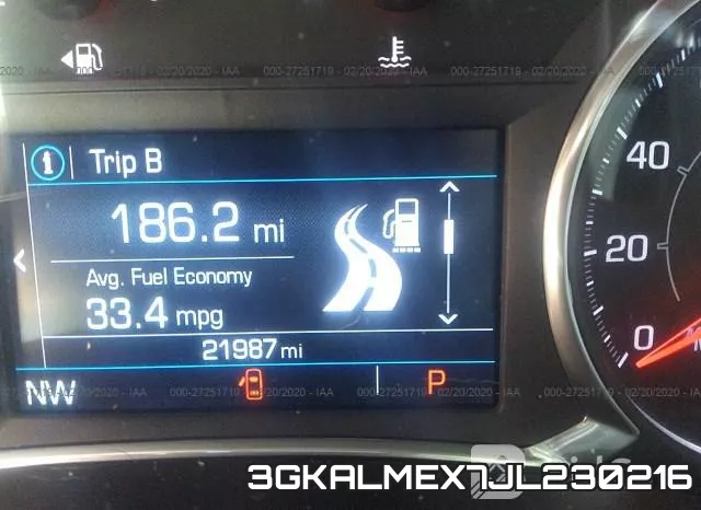 3GKALMEX7JL230216 фото 8