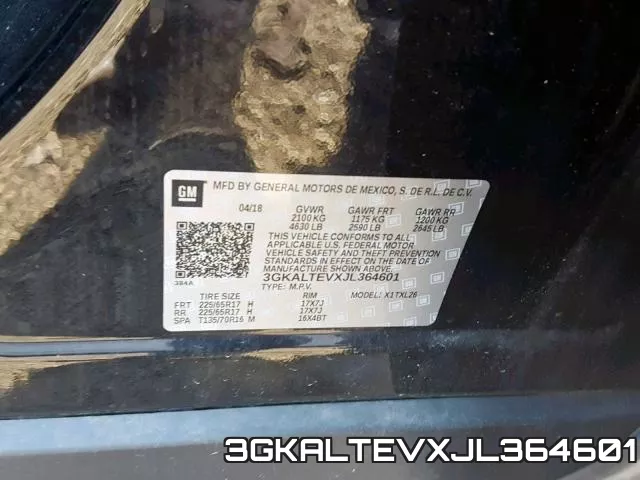3GKALTEVXJL364601 фото 2