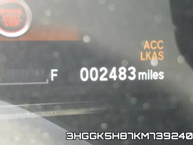 3HGGK5H87KM739240 фото 9
