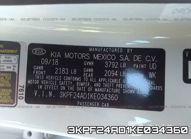 3KPF24AD1KE034360 фото 10