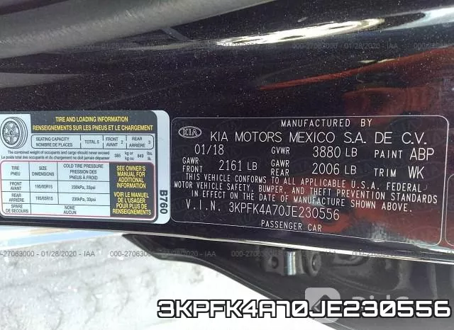 3KPFK4A70JE230556 фото 10