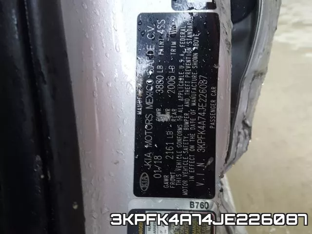 3KPFK4A74JE226087 фото 2