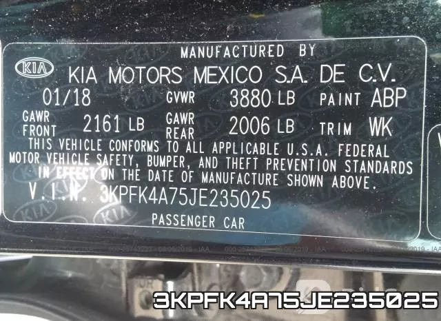 3KPFK4A75JE235025 фото 10