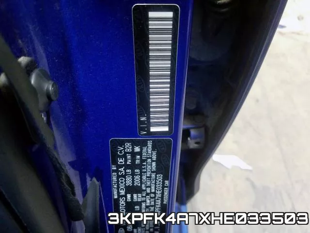 3KPFK4A7XHE033503 фото 2