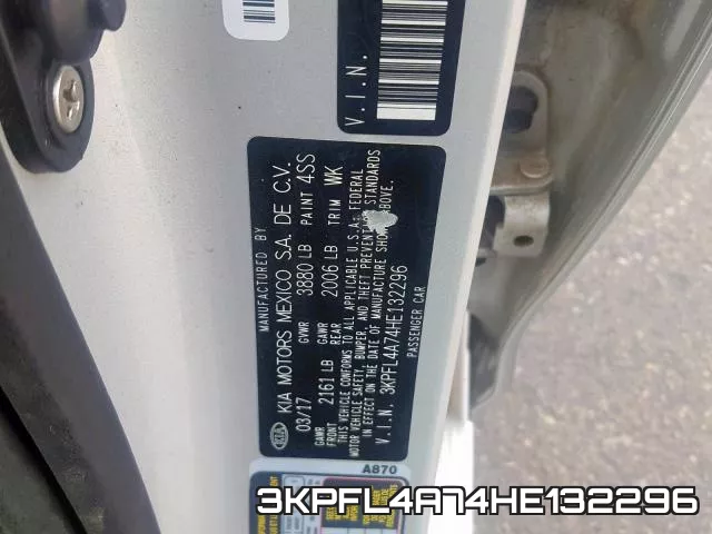 3KPFL4A74HE132296 фото 2