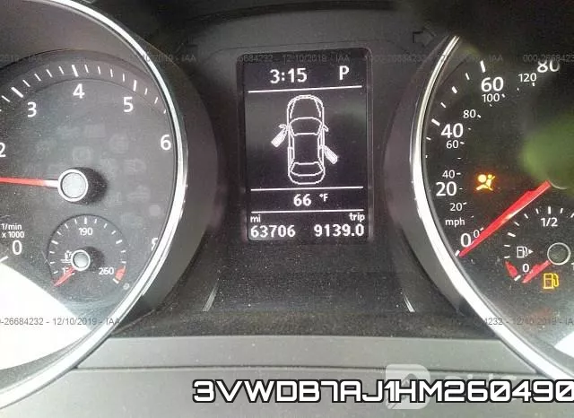 3VWDB7AJ1HM260490 фото 8
