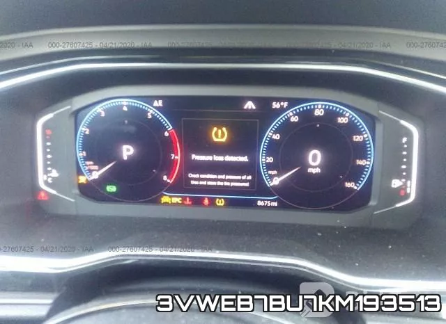 3VWEB7BU7KM193513 фото 8