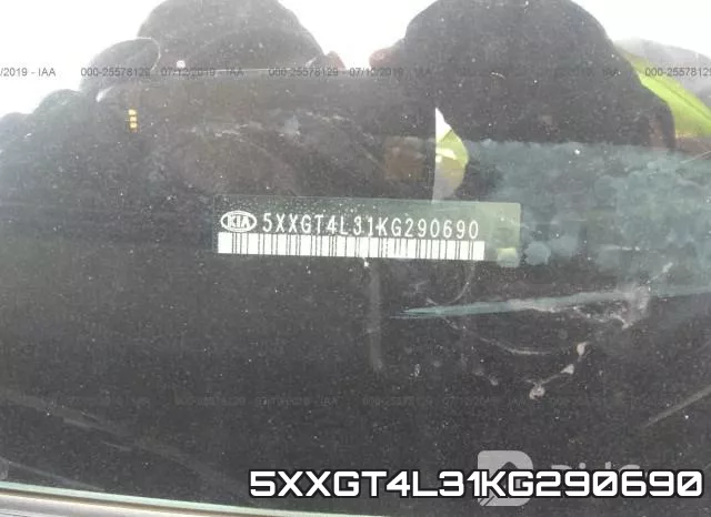 5XXGT4L31KG290690 фото 10