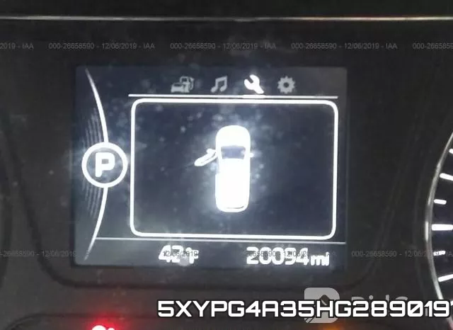5XYPG4A35HG289019 фото 8