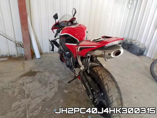 JH2PC40J4HK300315 фото 4