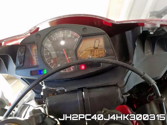 JH2PC40J4HK300315 фото 9