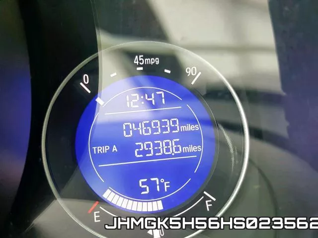 JHMGK5H56HS023562 фото 9