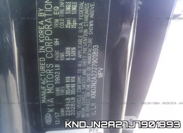 KNDJN2A27J7901893 фото 10