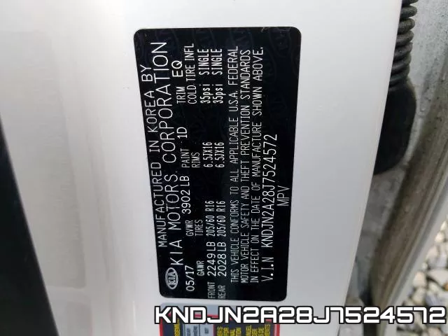 KNDJN2A28J7524572 фото 2