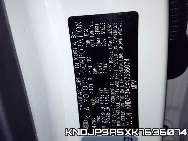 KNDJP3A5XK7636074 фото 2